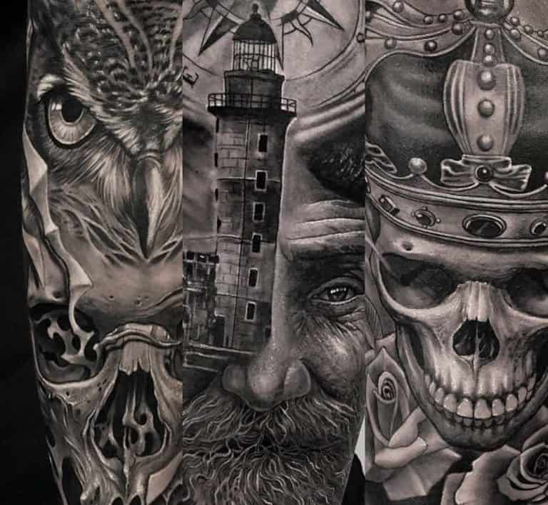 An Introduction to Black and Grey Tattoos
